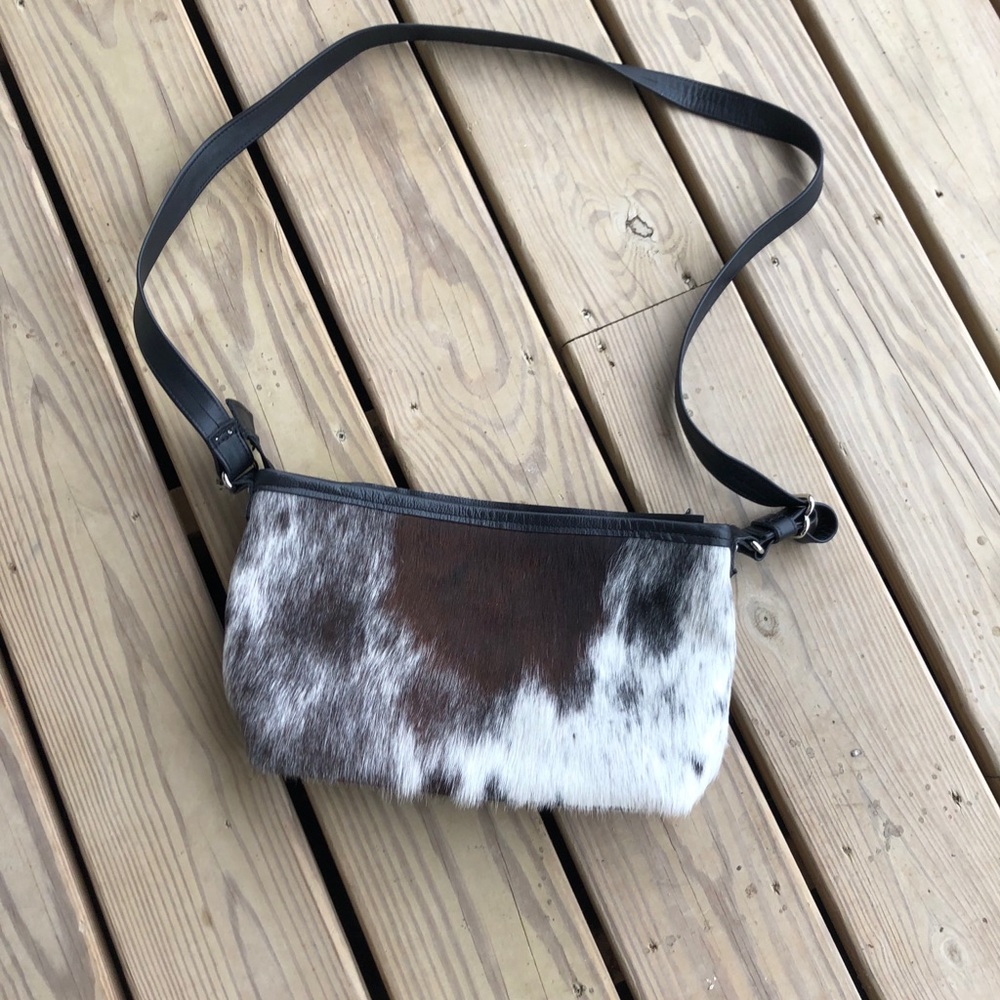 Handmade Cowhide & Leather Purse/Bonus Coin Purse